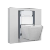 conjunto completo cisterna empotrada bastidor drena accionamiento frontal/superior | drena