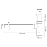 sifón bote lavabo basic | drena