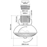 rociador orientable duojet360 | drena