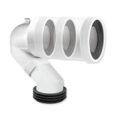 manguito wc curvo recortable compact | drena