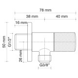 llave escuadra nur | drena