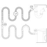 alargo manguera desagüe lavadora | drena