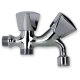 grifo doble lavadora | drena