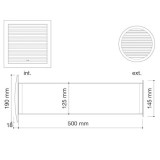 sistema pasamuros plastic | drena