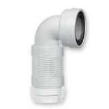 manguito wc extensible curvo | plastisan