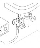 llave escuadra doble ¾ | drena | plastisan