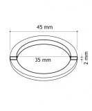 junta plana 45x35x2mm | plastisan