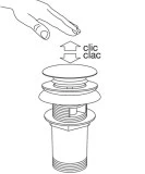 válvula clic clac rebosadero avant | plastisan