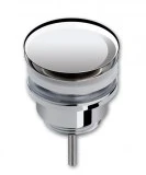 válvula clic clac universal tornillo cromo | drena | plastisan