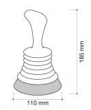 desatascador manual a fuelle | drena | plastisan
