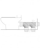 manguito wc recto | drena | plastisan