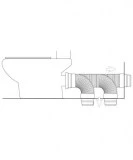 manguito wc recto | drena | plastisan